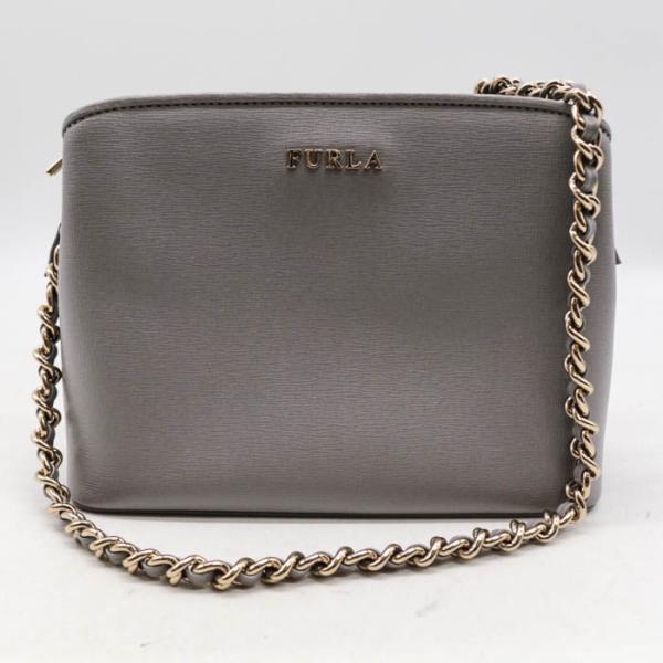 FURLA（フルラ） ショルダーバッグ 本革 レザー チェーン 斜め掛け 鞄