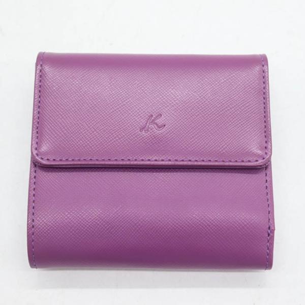 Kitamura（キタムラ） K2 二つ折り財布 レザー 小銭入りあり