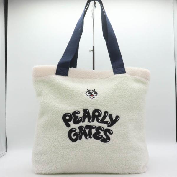 PEARLY GATES（パーリーゲイツ） ボアトートバッグ ノベルティ 鞄