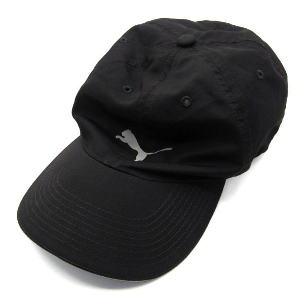 プーマ ランニングキャップ ベルクロ スポーツウエア 帽子 ブランド メンズ OSFAサイズ ブラック PUMA