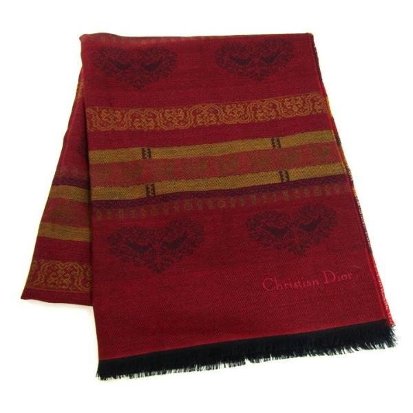 ディオール ストール ショール ひざ掛け 大判 ロゴ ブランド
