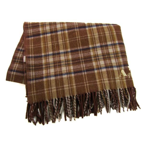 Aquascutum（アクアスキュータム） ひざ掛け ストール チェック柄