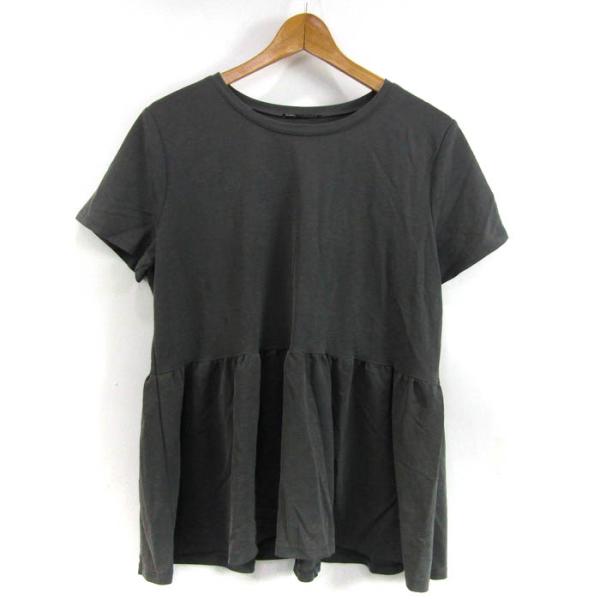 ZARA ザラ 半袖Tシャツ フレア トップス レディース USA L