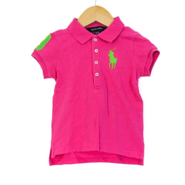 ■商品情報[管理番号]md56985[ブランド]ラルフローレン（RALPH LAUREN）[対象]キッズ 男の子用[カラー]ピンク[素材]素材タグを撮影しておりますので、ご確認下さいませ。[表記サイズ]3/3T[付属品]なし[状態・コンディ...