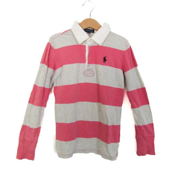 Polo Ralph Lauren ラガーシャツ XLサイズ ピンクと水色 Ralph Lauren Rugby Polo T Shirt Pink | Mainline Menswear us