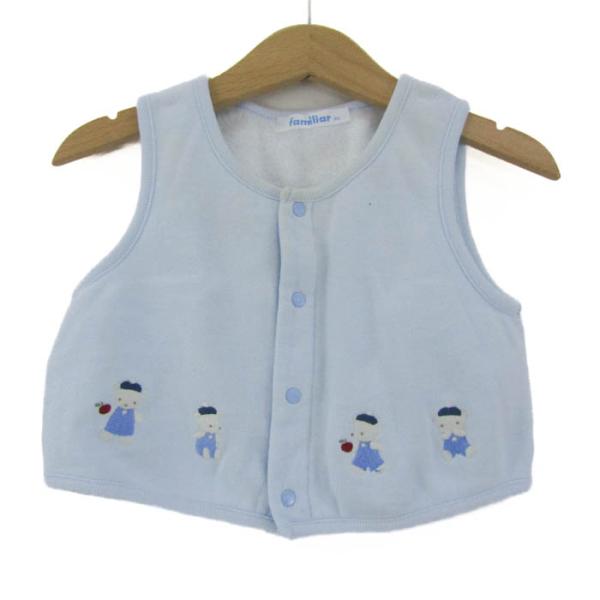 ファミリア ベスト ジャケット アウター 裏起毛 ファミちゃん ベビー