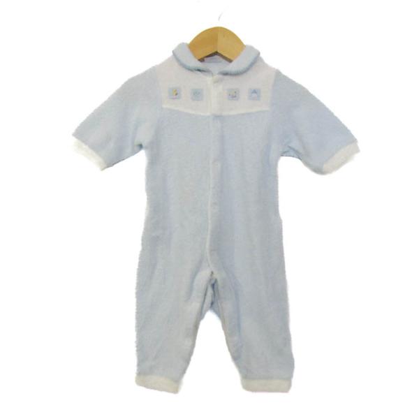 【新品未使用】familiar ファミリア　ロンパース　カバーオール 現行品 ファミリア ロンパース カバーオール 女の子 ベビー 男の子用 50-65