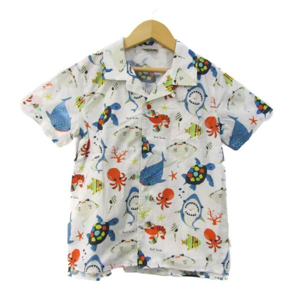 Paul Smith ポールスミス ジュニア 半袖シャツ トップス 女の子 キッズ