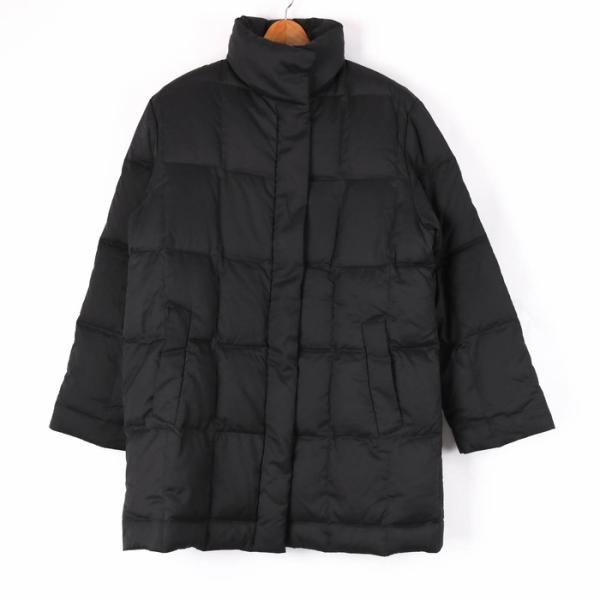 アレグリ ダウンジャケット ダウンコート 無地 ジップアップ フード