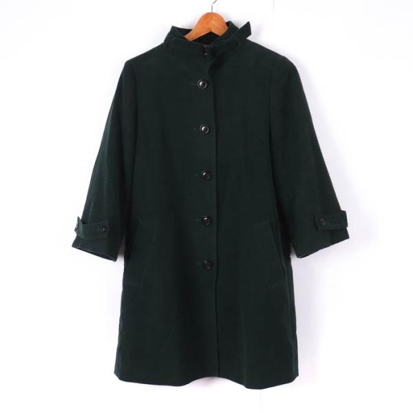 エンスイート ロングコート スタンドカラー アウター レディース 3  