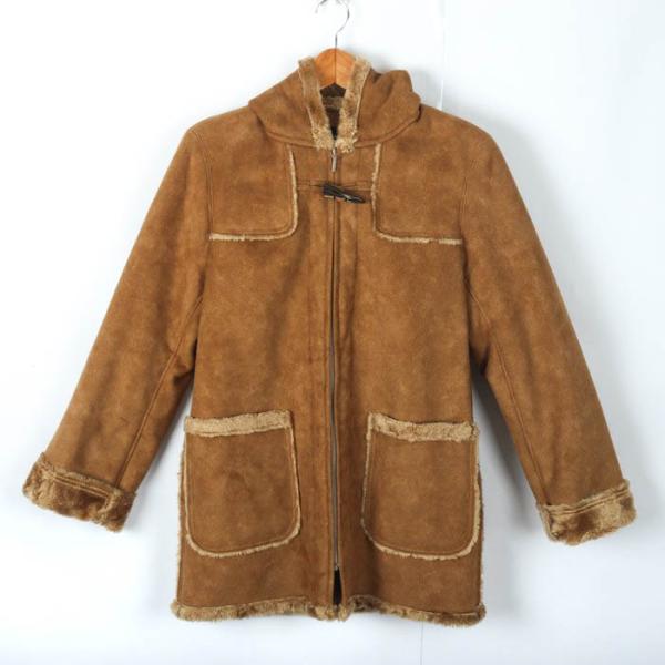COMME CA ISM（コムサイズム） ダッフルコート ムートン アウター BY