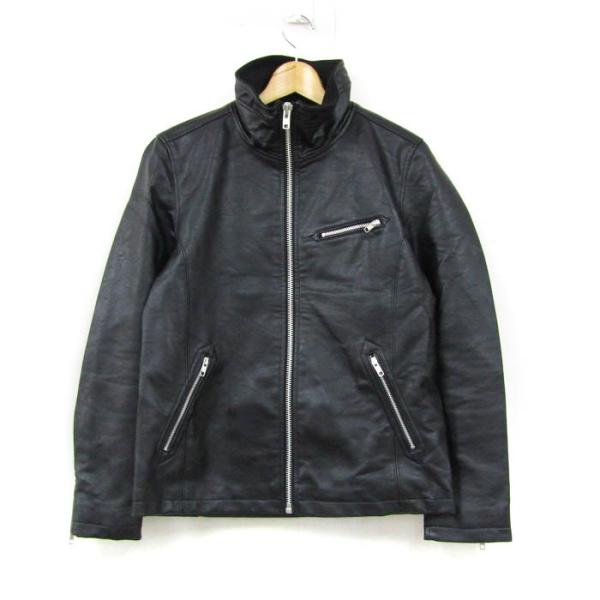 美品！アズールバイマウジーのライダースジャケットM AZUL by moussy（アズールバイマウジー）の「【PLUS】RIDERS