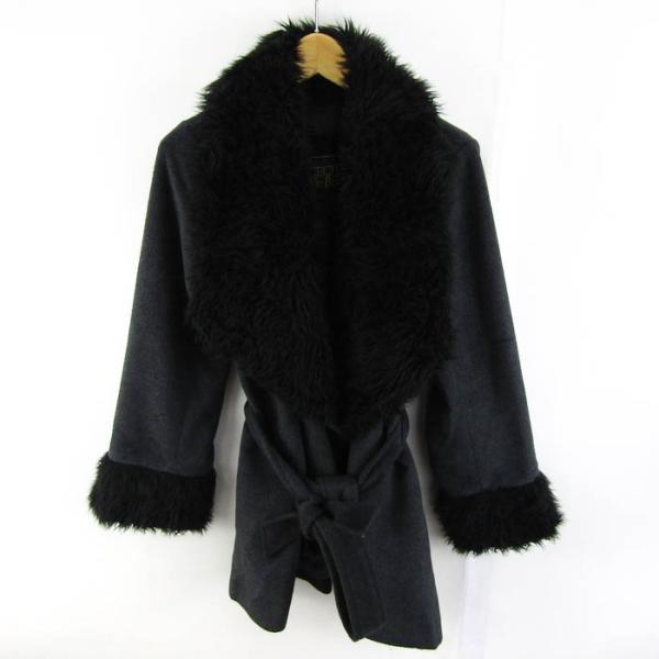 CECIL McBEE（セシルマクビー） ファーコート アウター レディース M 