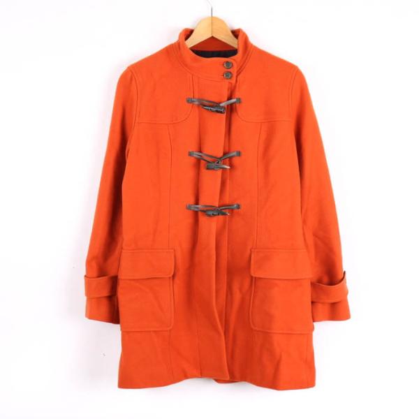 COMME CA ISM オレンジ ダッフルコート S COMME CA ISM コムサイズム ダッフルコート アウター レディース