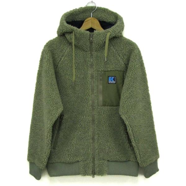 ヘリーハンセン フリースボアブルゾン ジャケット ブランド アウター メンズ Mサイズ オリーブ HELLY HANSEN HELLY HANSEN（ヘリーハンセン） フリースボアブルゾン ジャケット