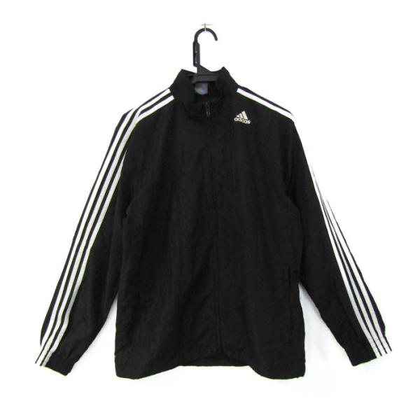 極美品 adidas アディダス トラックジャケット ジャージ ブラック L kbnet2019v2_ra10957