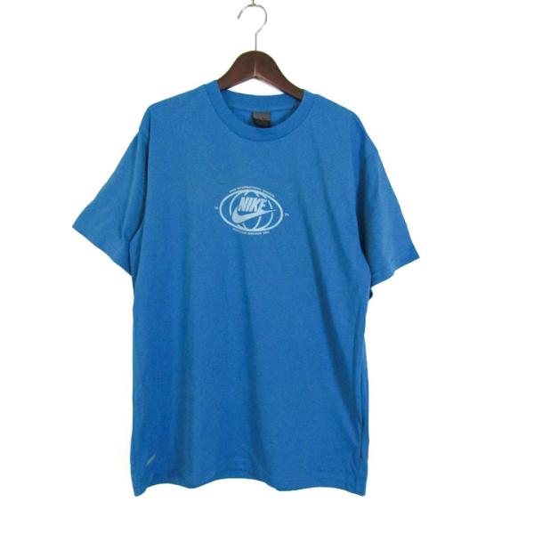 ナイキ 半袖Ｔシャツ トップス ドライフィット スポーツウエア メンズ Lサイズ ブルー NIKE