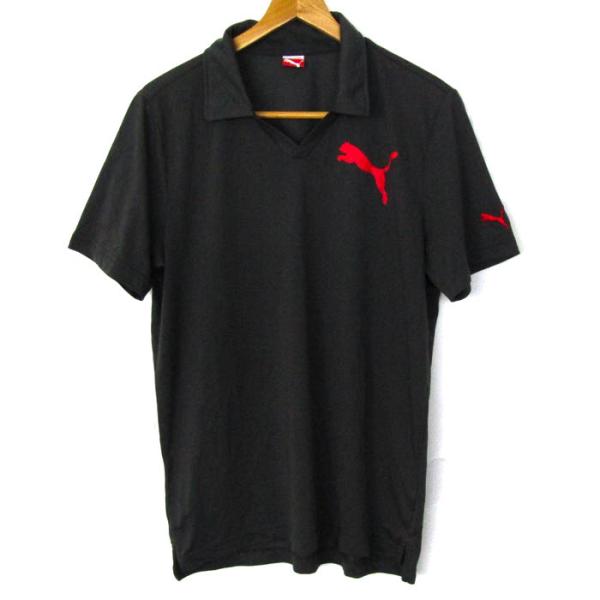 PUMA プーマ ポロシャツ トップス 半袖 スキッパーカラー ゴルフ