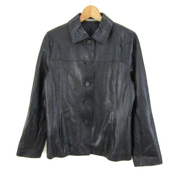 Aquascutum アクアスキュータム レザージャケット ライダース