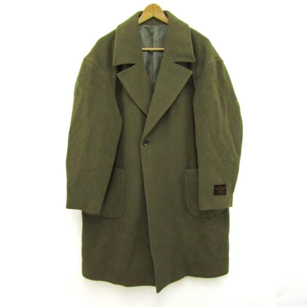 ジャーナルスタンダード　コート　カーキ系 JOURNAL STANDARD（ジャーナルスタンダード） チェスターコート ウール