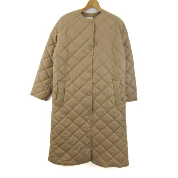 ZARA ザラ アウター　　EUR XS ZARA ザラ ノーカラーコート キルティング アウター レディース