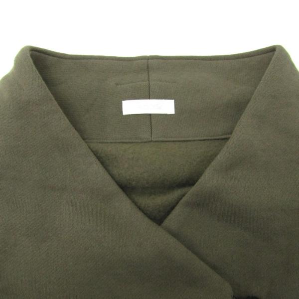 パシオーネ ショートコート ジップアップ スウェット アウター 日本製  