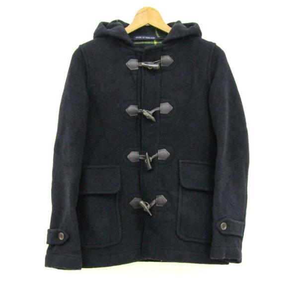 ロンドントラディション ダッフルコート ウール混 アウター レディース 34サイズ ブラック系 LONDON Tradition