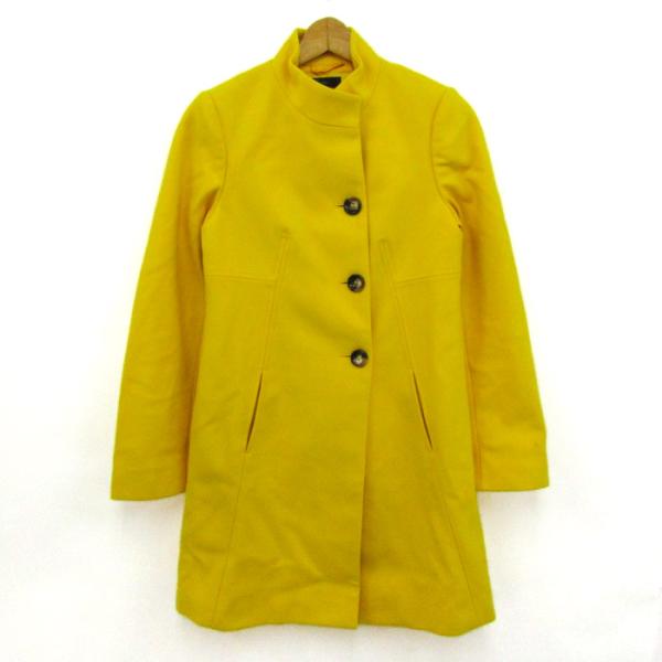 スティーレベネトン ウールコート スタンドカラーコート ロングコート