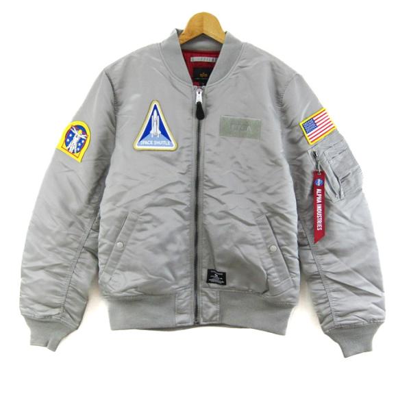 アルファインダストリーズ ミリタリージャケット MA-1 NASA