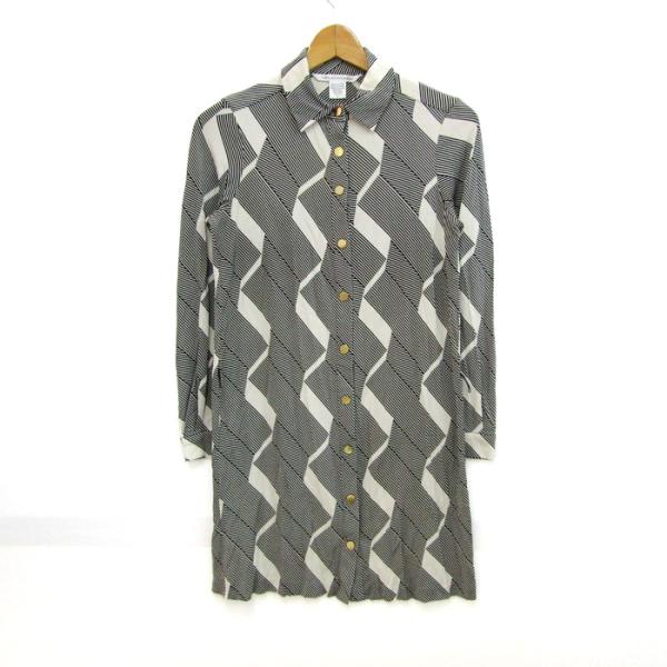 ダイアンフォンファステンバーグ シャツワンピース 長袖 トップス  