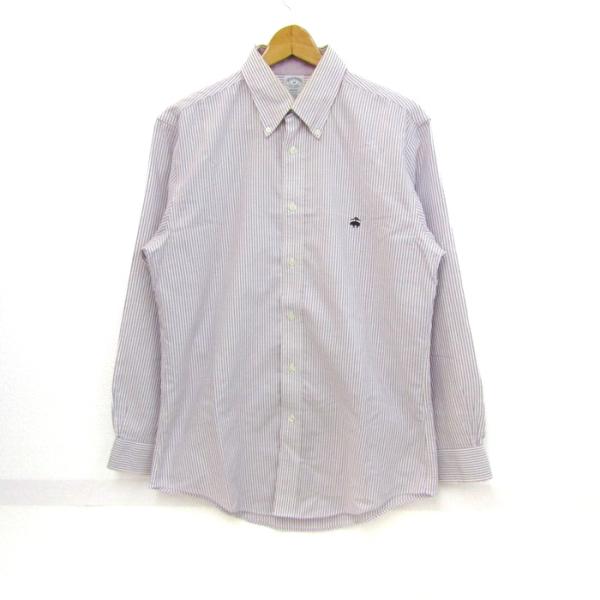 Brooks Brothersブルックスブラザーズ ワイシャツ長袖 16½-34 BROOKS BROTHERS（ブルックスブラザーズ） 長袖シャツ コットン