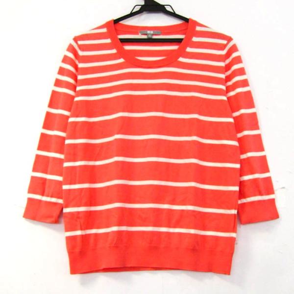 ユニクロ（UNIQLO） ニット トップスUVカットボーダークルーネック