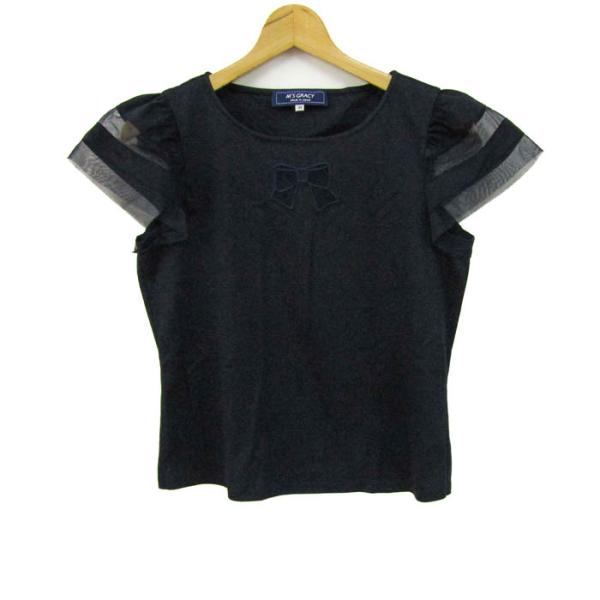 エムズグレイシー♡カットソー本日価格 エムズグレイシー カットソー シャツ トップス フリル袖