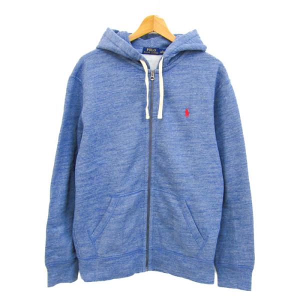 ラルフローレン ジップアップ パーカー M 黒 リバースウィーブ型 7162 ラルフローレン ジップアップ パーカー M 黒 リバースウィーブ型