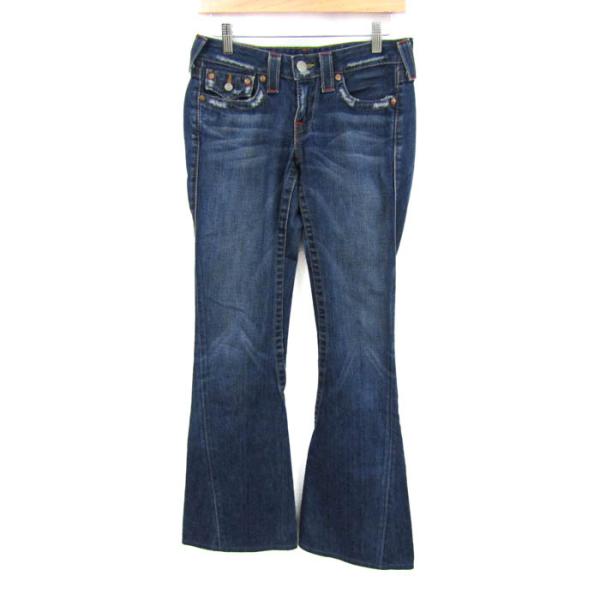 USA製 フレアデニムパンツ 26TRUE RELIGION トゥルーレリジョン TRUE RELIGION（トゥルーレリジョン） デニムパンツ ボトムス フレア