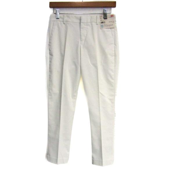 りょすかる ユニクロ（UNIQLO） ストレッチクロップドパンツ 未使用 221-138623