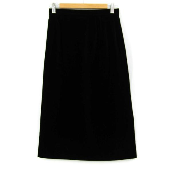 CELINE セリーヌ スカート フランス製 ベロア調 レディース 38サイズ  