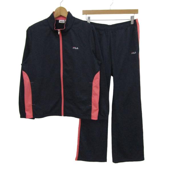 フィラ上下セット FILA（フィラ） セットアップ 上下セット ジャージ スポーツウエア