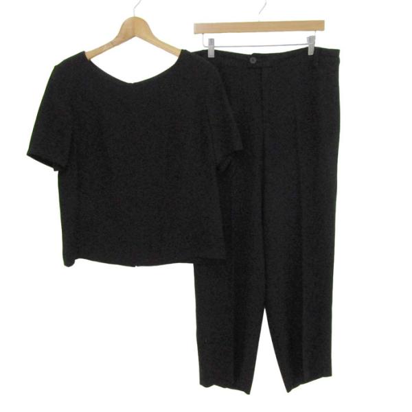 レキップヨシエイナバ セットアップ 上下 ブラウス パンツ 大きい 