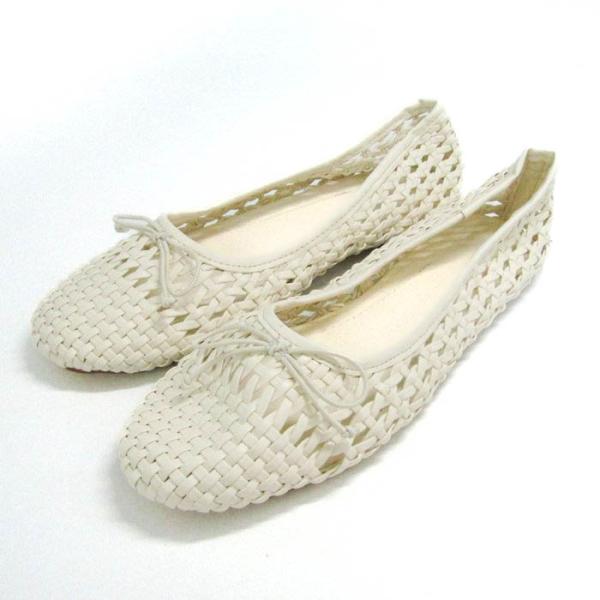 新品☆ZARA ザラ メッシュフラットシューズ 36パンプス バレエシューズ ZARA ザラ メッシュパンプス フラットシューズ - メルカリ