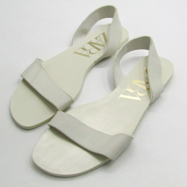 ZARA ザラ サンダル フラットシューズ ミュール 靴 レディース