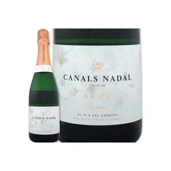 カナルス・ナダル・カバ・ブリュット スペイン Spain 白スパークリング sparkling ワイン wine 750ml 辛口 カタルーニャ ペネデス 瓶内二次発酵 伝統製法 カヴ