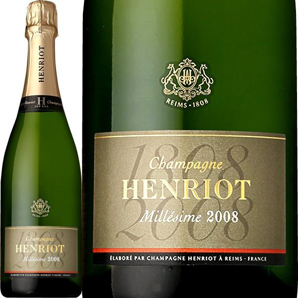 アンリオ シャンパン 2008 ブリュット ミレジメ Henriot 【B】 シャンパーニュ アンリオ ブリュット ミレジメ 2008シャンパン