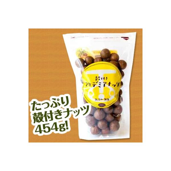 殻付マカデミアナッツ ロースト 454g ラッピング不可 ギフトBOX不可