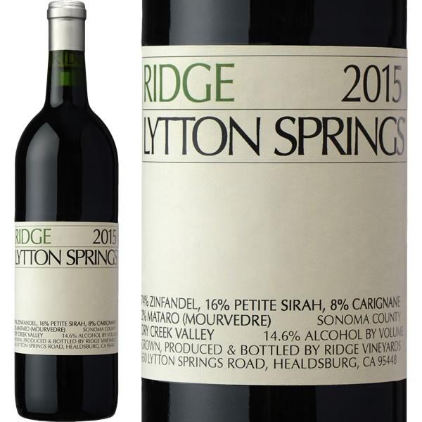 Ridge Lytton Springs 2015　リッジ リットン スプリング Ridge Lytton Springs 2015(リッジ リットン・スプリングス