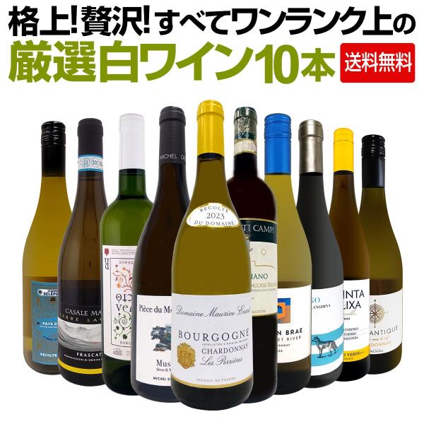 格上 贅沢 すべてワンランク上の厳選白ワイン wine 10本セット set