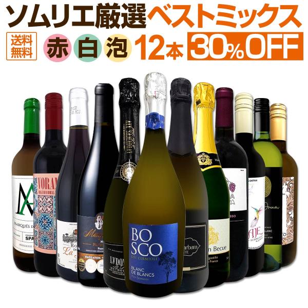 第92弾 この価格でこの内容は絶対オススメ 限界ギリギリまで良いワイン wine を詰め込んだ超厳選のベストミックス赤白泡など12本