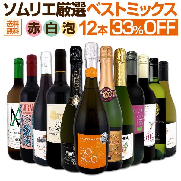 第94弾 この価格でこの内容は絶対オススメ 限界ギリギリまで良いワイン wine を詰め込んだ超厳選のベストミックス赤白泡など12本