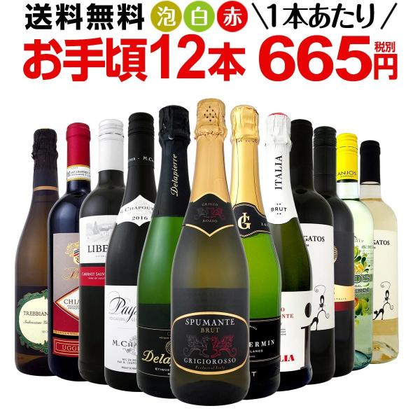 お手頃 赤 白 ワイン 10本セット ワインセット 辛口 ミックス