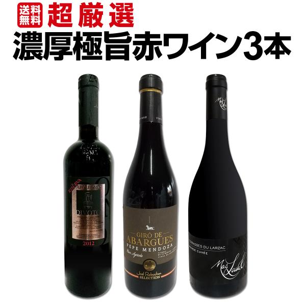 超厳選 濃厚極旨赤ワイン wine 3本セット set : 京橋ワイン - 通販